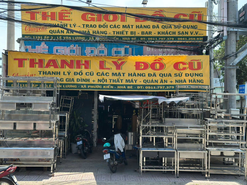THẾ GIỚI ĐỒ CŨ TẠI QUẬN 7 